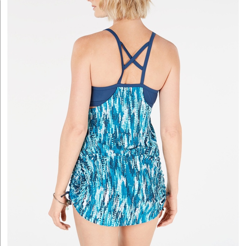 Deep dive convertible tankini top - Picture 4 of 5